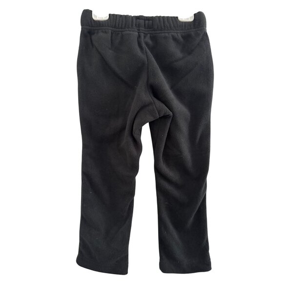 OshKosh Bgosh Toddlers Black Fleece Pants Size 3T Elastic Waist & Pockets - Picture 3 of 3